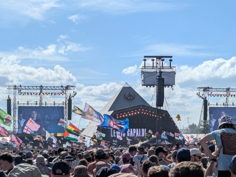 Glastonbury's Pyramid Stage